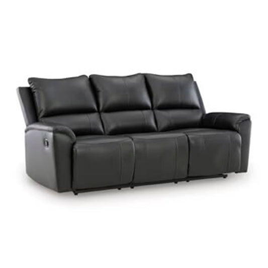 Glossmore - Black - Reclining Sofa