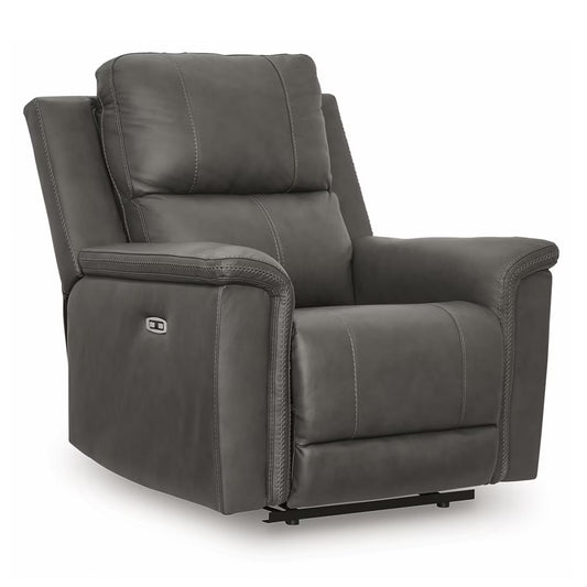 Bleckley - Anchor - Power Recliner With Adjustable Headrest