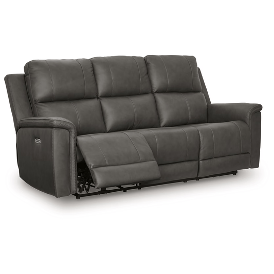 Bleckley - Anchor - Power Reclining Sofa With Adjustable Headrest