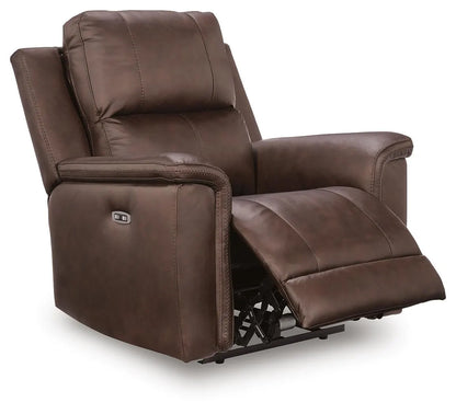 Bleckley - Power Recliner With Adjustable Headrest - Espresso