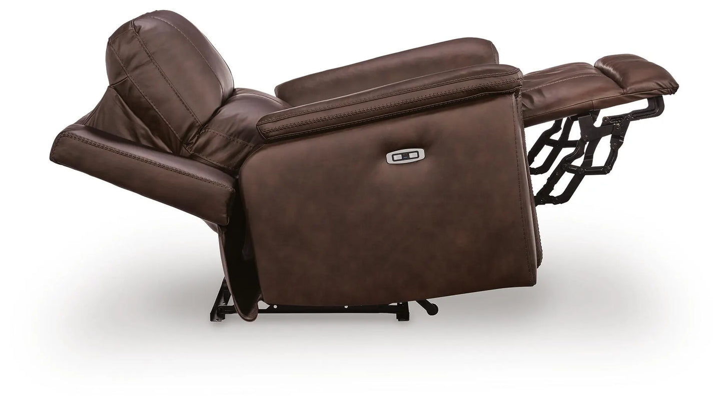 Bleckley - Power Recliner With Adjustable Headrest - Espresso