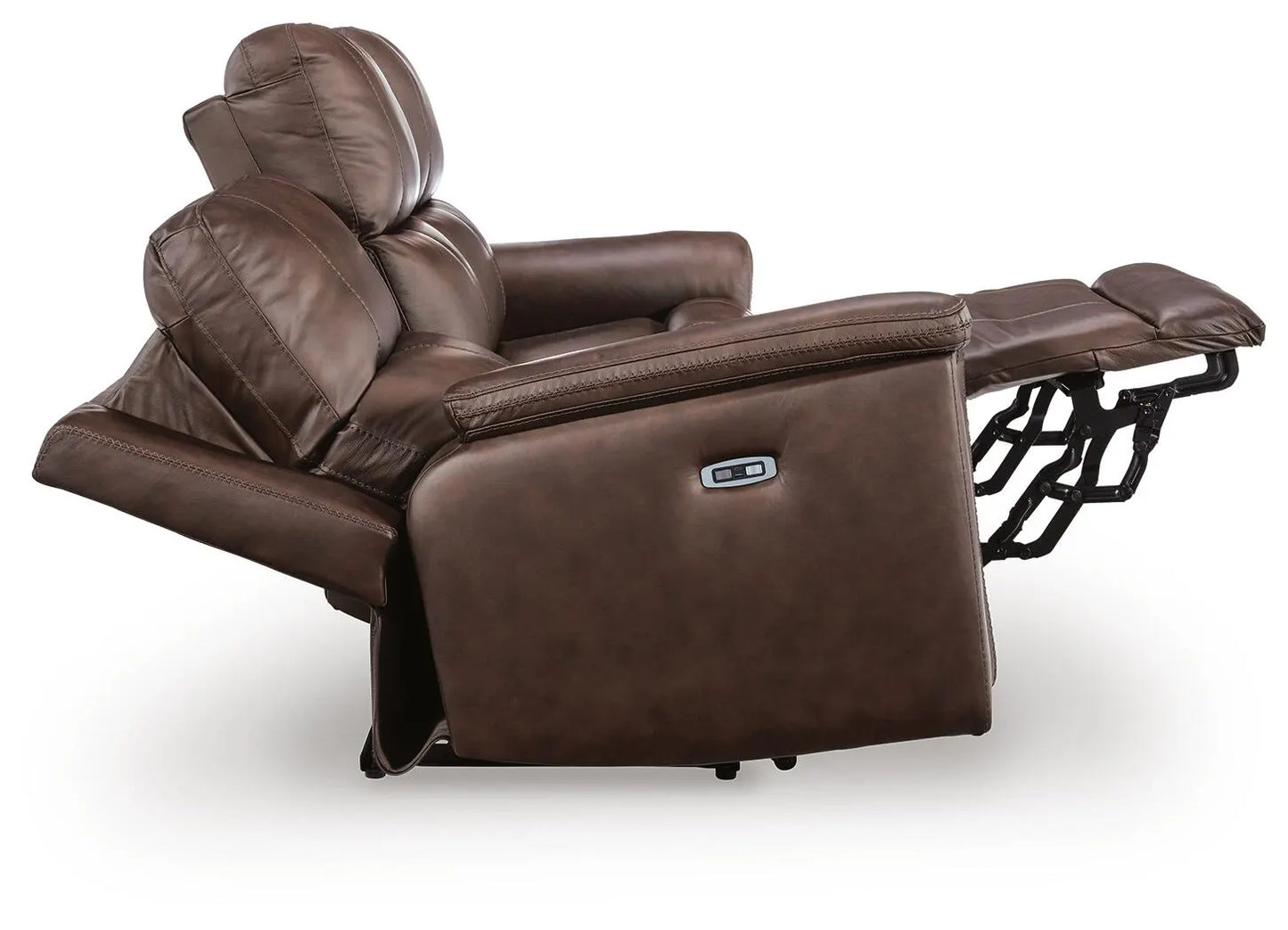 Bleckley - Power Reclining Sofa With Adjustable Headrest - Espresso