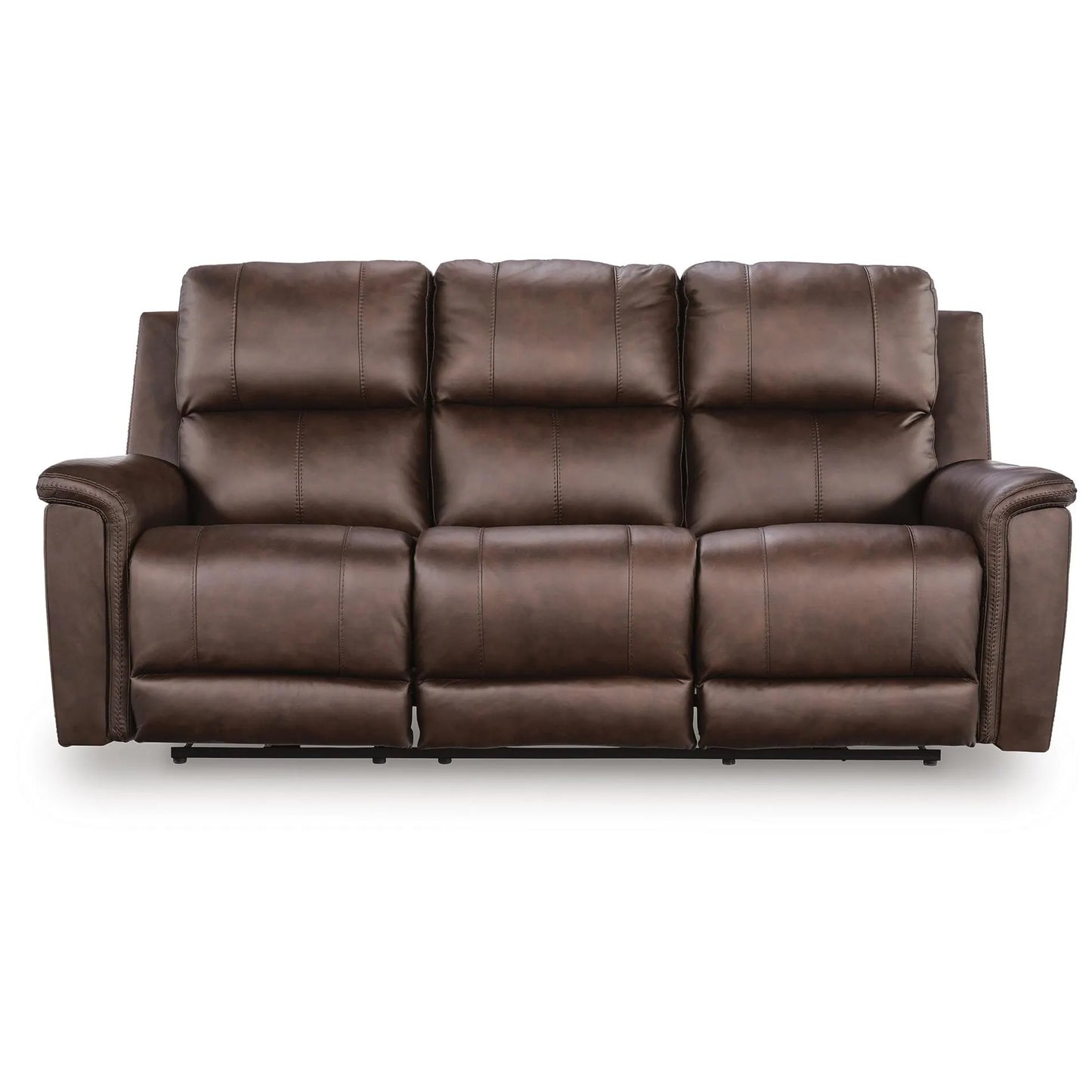 Bleckley - Power Reclining Sofa With Adjustable Headrest - Espresso