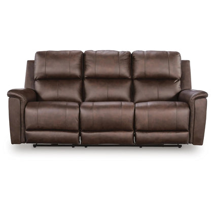 Bleckley - Power Reclining Sofa With Adjustable Headrest - Espresso