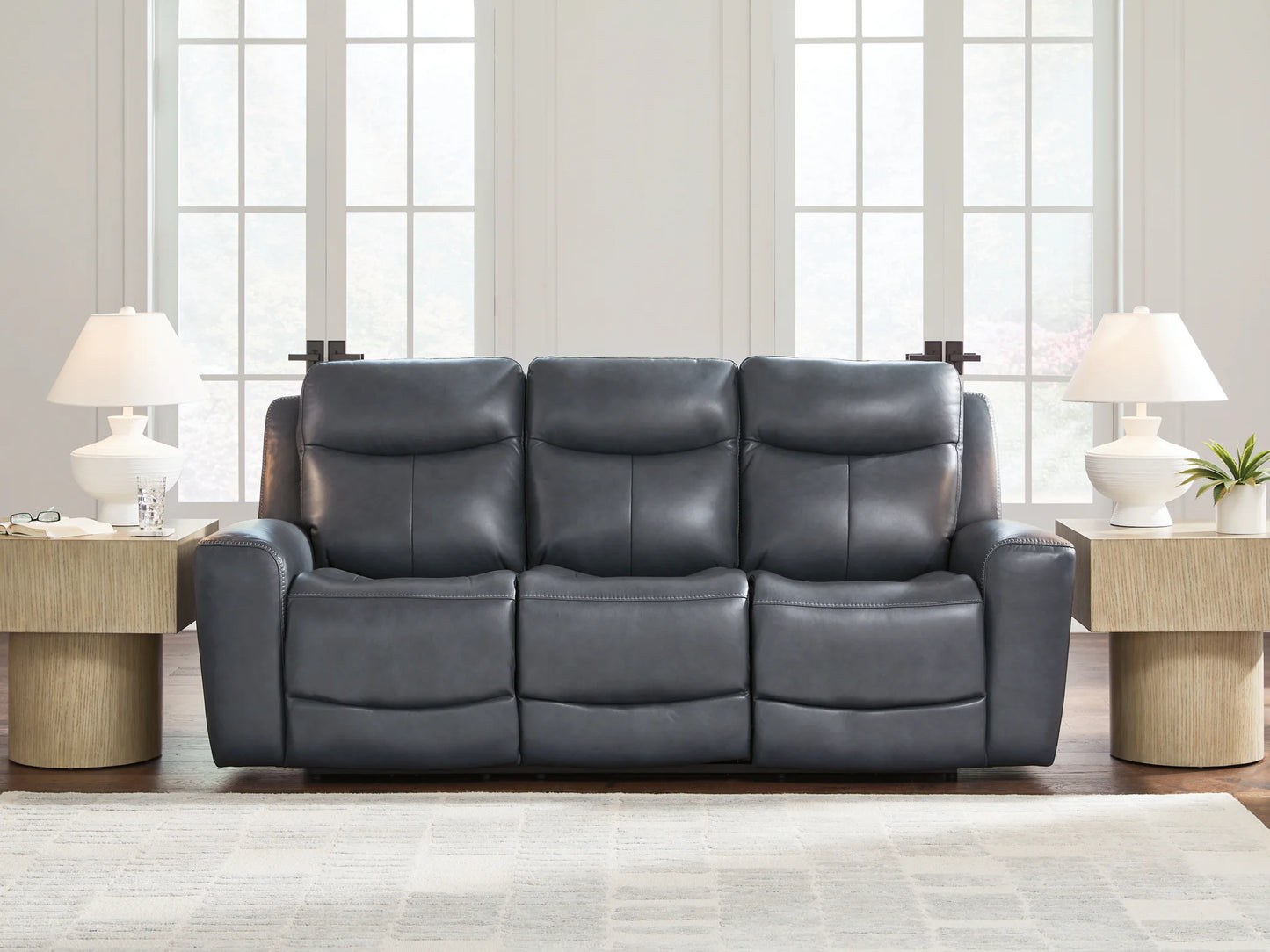 Next Move - Admiral - Power Reclining Sofa With Adjustable Headrest