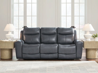 Next Move - Admiral - Power Reclining Sofa With Adjustable Headrest