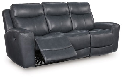 Next Move - Admiral - Power Reclining Sofa With Adjustable Headrest