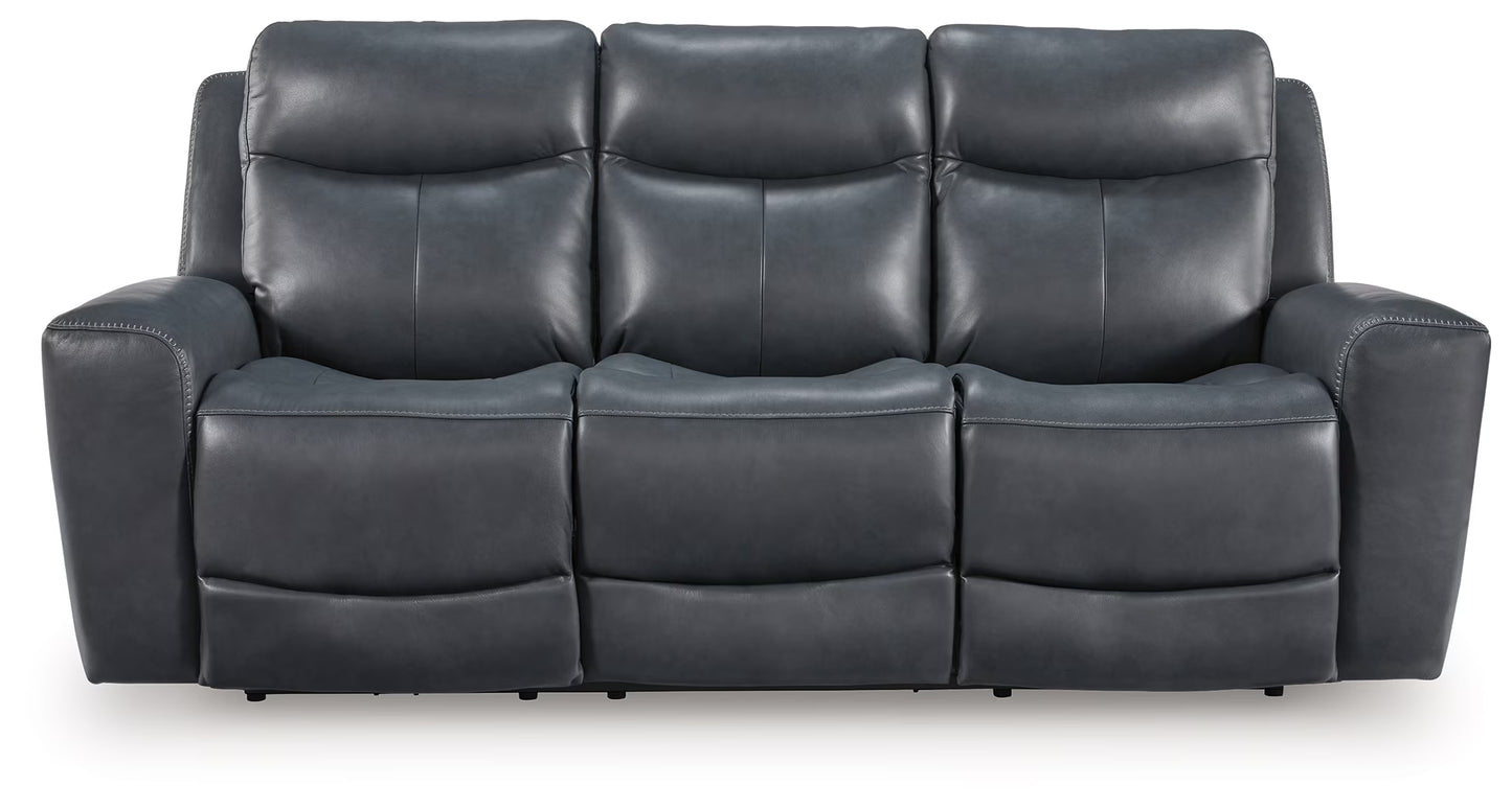 Next Move - Admiral - Power Reclining Sofa With Adjustable Headrest