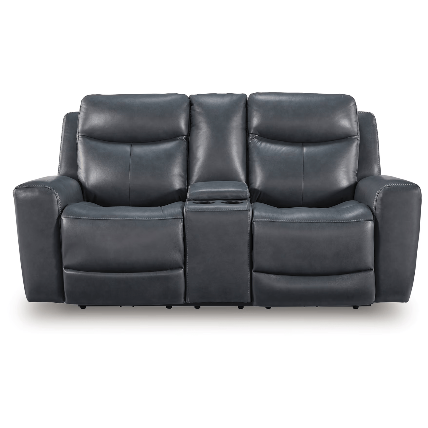 Next Move - Admiral - Power Reclining Loveseat With Console / Adjustable Headrest