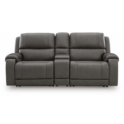 5Z - Pittson - 2-Piece Power Reclining Sectional Loveseat - Anchor
