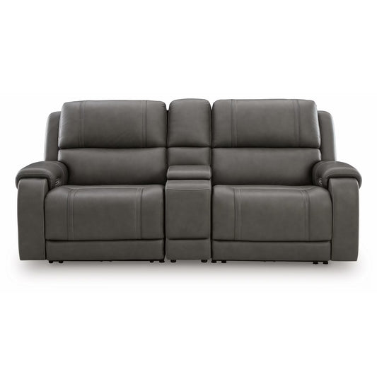 5Z - Pittson - 2-Piece Power Reclining Sectional Loveseat - Anchor