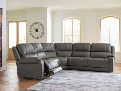 5Z - Pittson - 5-Piece Power Reclining Sectional - Anchor