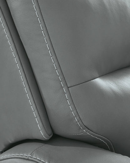 Pennacle Pier - Power Recliner With Adjustable Headrest - Tideon