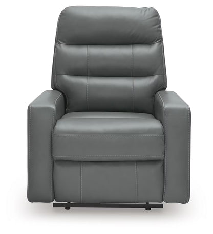 Pennacle Pier - Power Recliner With Adjustable Headrest - Tideon