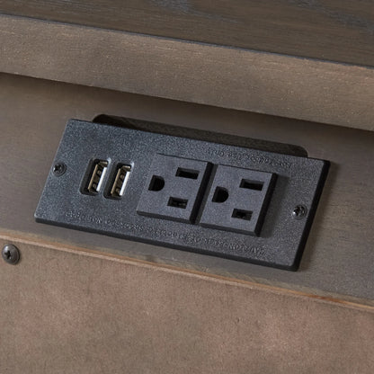 Preston - Nightstand - Weathered Vintage Oak