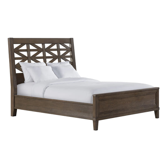 Preston - Queen Bed - Weathered Vintage Oak