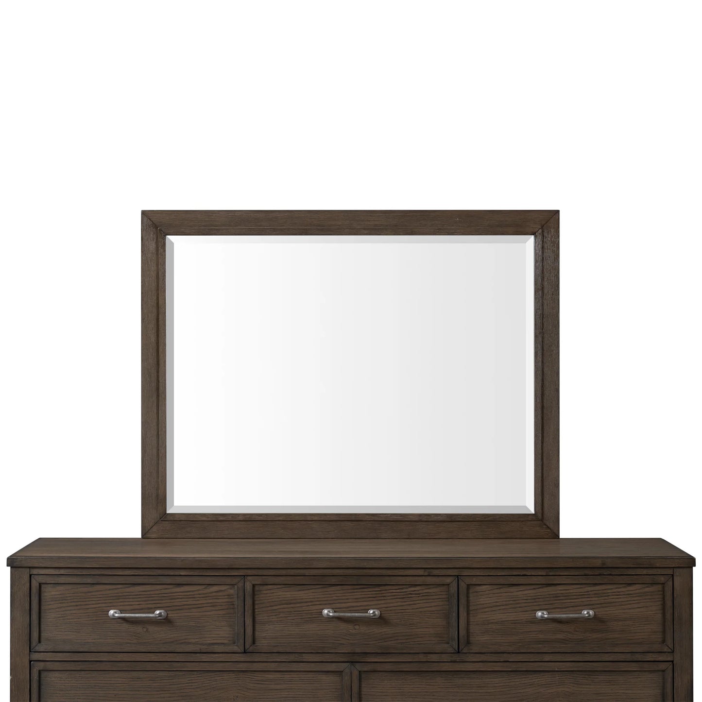 Preston - Mirror - Weathered Vintage Oak