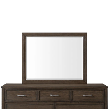 Preston - Mirror - Weathered Vintage Oak