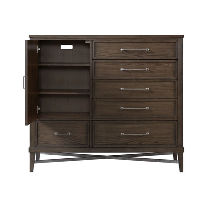 Preston - Gentleman's Chest - Weathered Vintage Oak