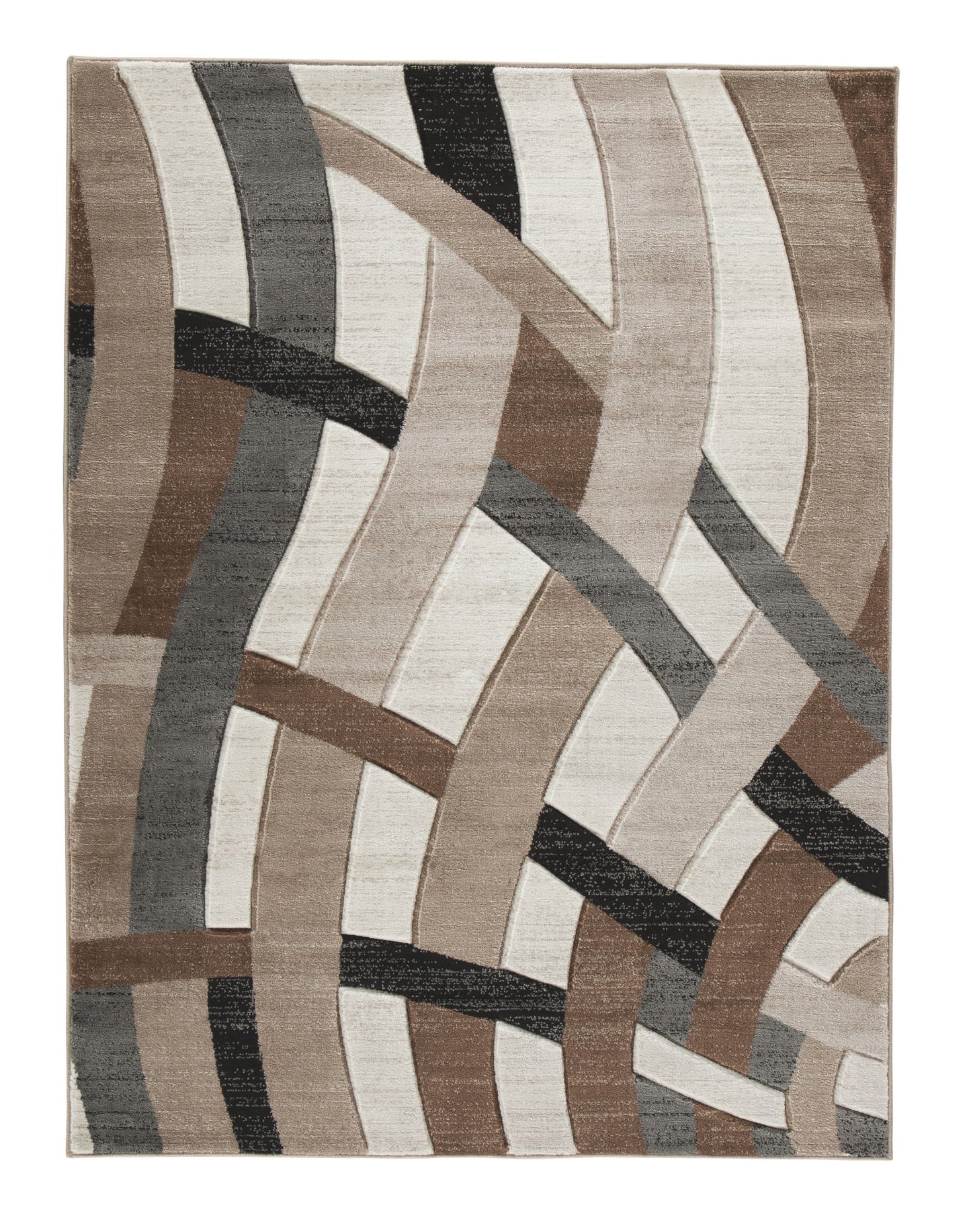 Jacinth - Brown - Medium Rug - 5' x 7'