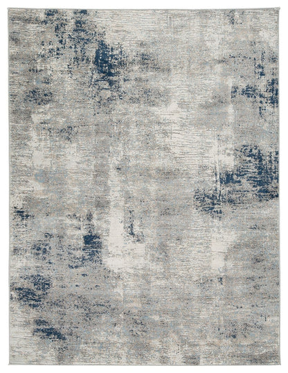 Wrenstow - Gray - Large Rug - 8' x 10'