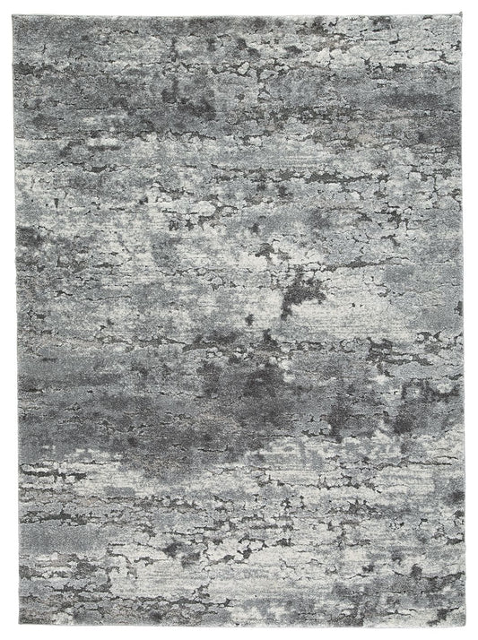 Wadyka - Ivory / Gray - Large Rug - 8' x 10'