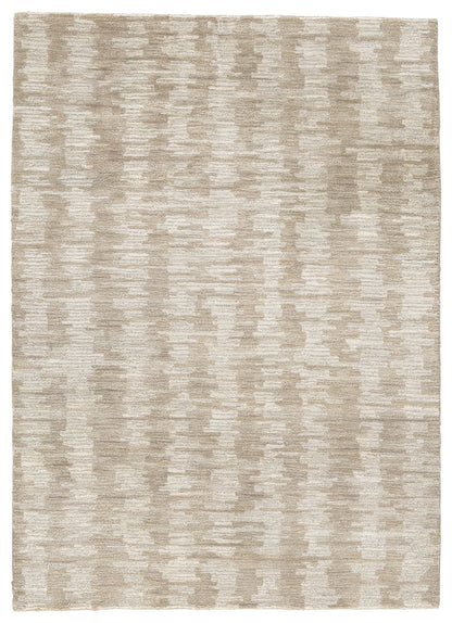 Abanlane - Brown / Cream - Medium Rug - 5' x 7'