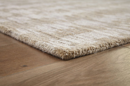 Abanlane - Brown / Cream - Medium Rug - 5' x 7'