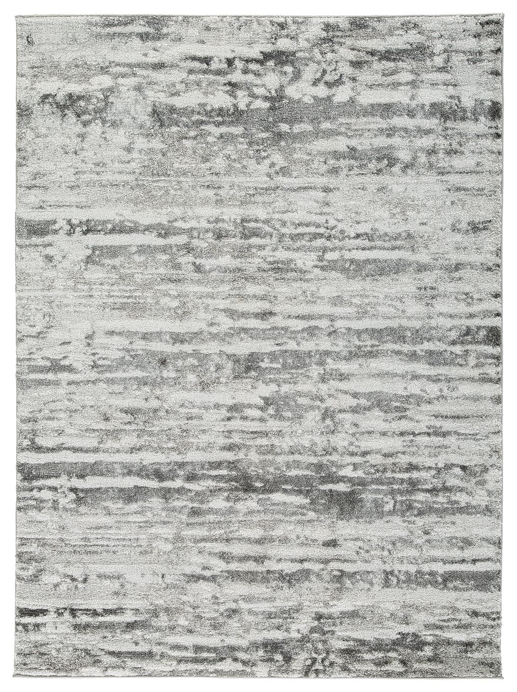 Bryna - Ivory / Gray - Large Rug - 8' x 10'