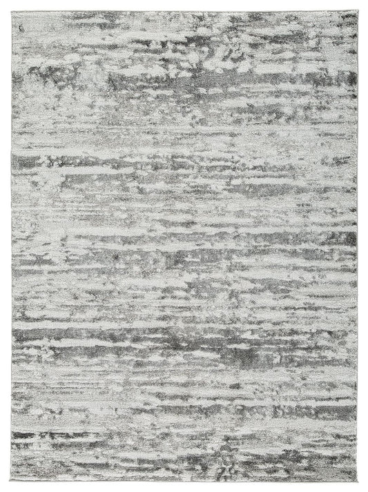 Bryna - Ivory / Gray - Medium Rug - 5' x 7'