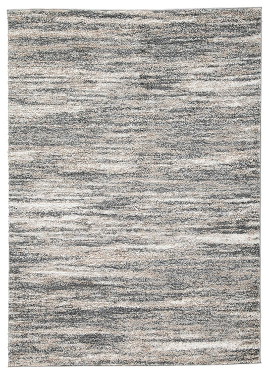 Gizela - Ivory / Beige / Gray - Medium Rug - 5' x 7'