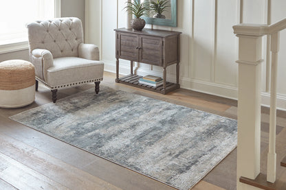 Shaymore - Gray - Large Rug - 8' x 10'