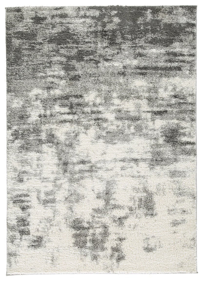 Gerdie - Cream / Gray - Large Rug - 8' x 10'