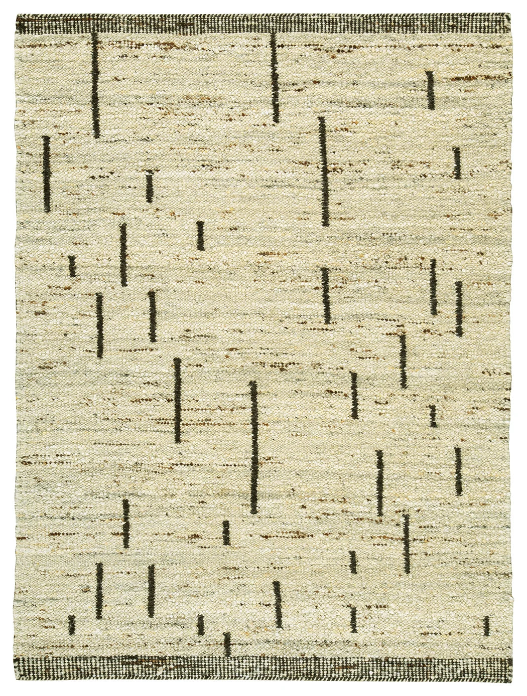 Mortis - Brown / Beige - Medium Rug - 5' x 7'