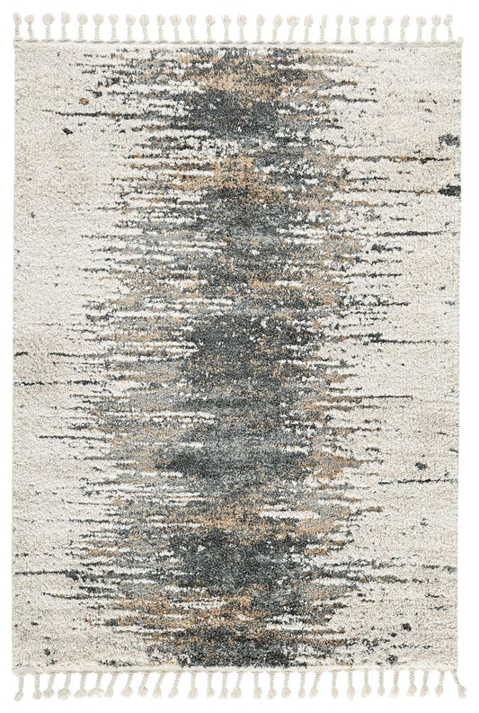 Jembeth - Brown / Beige - Large Rug - 8' x 10'