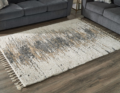 Jembeth - Brown / Beige - Large Rug - 8' x 10'