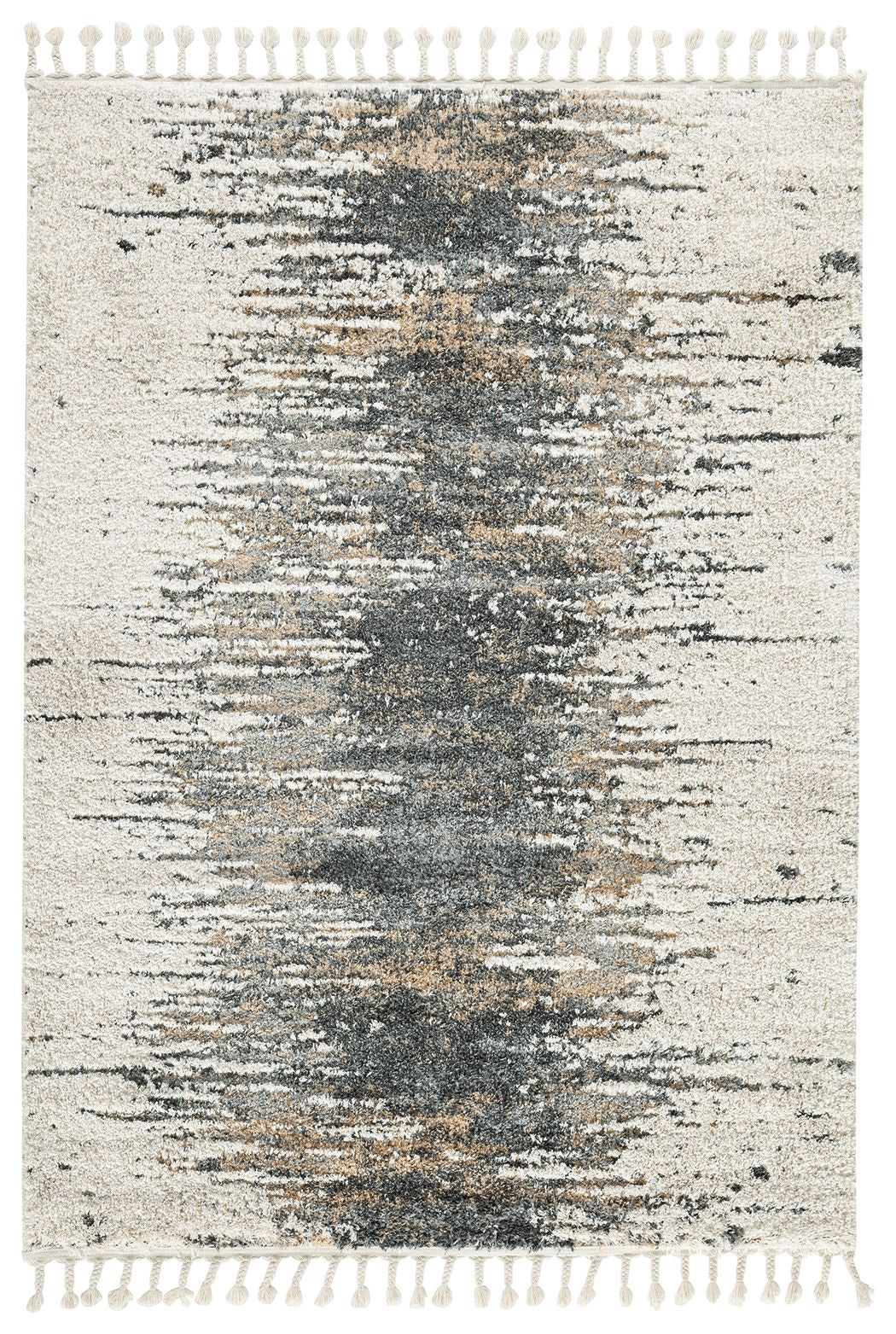 Jembeth - Brown / Beige - Medium Rug - 5' x 7'