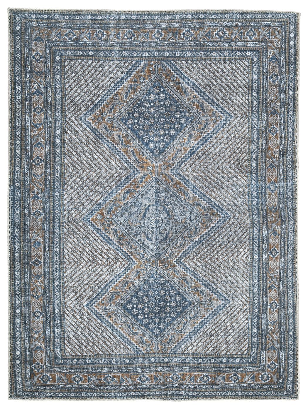 Landler - Multi - Washable Medium Rug - 5' x 7'