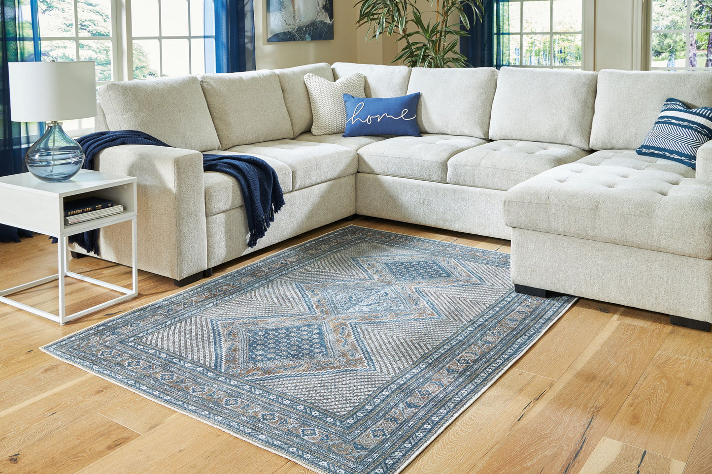 Landler - Multi - Washable Medium Rug - 5' x 7'