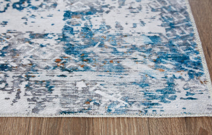 Garyard - Blue Multi - Large Rug - 8' x 10'