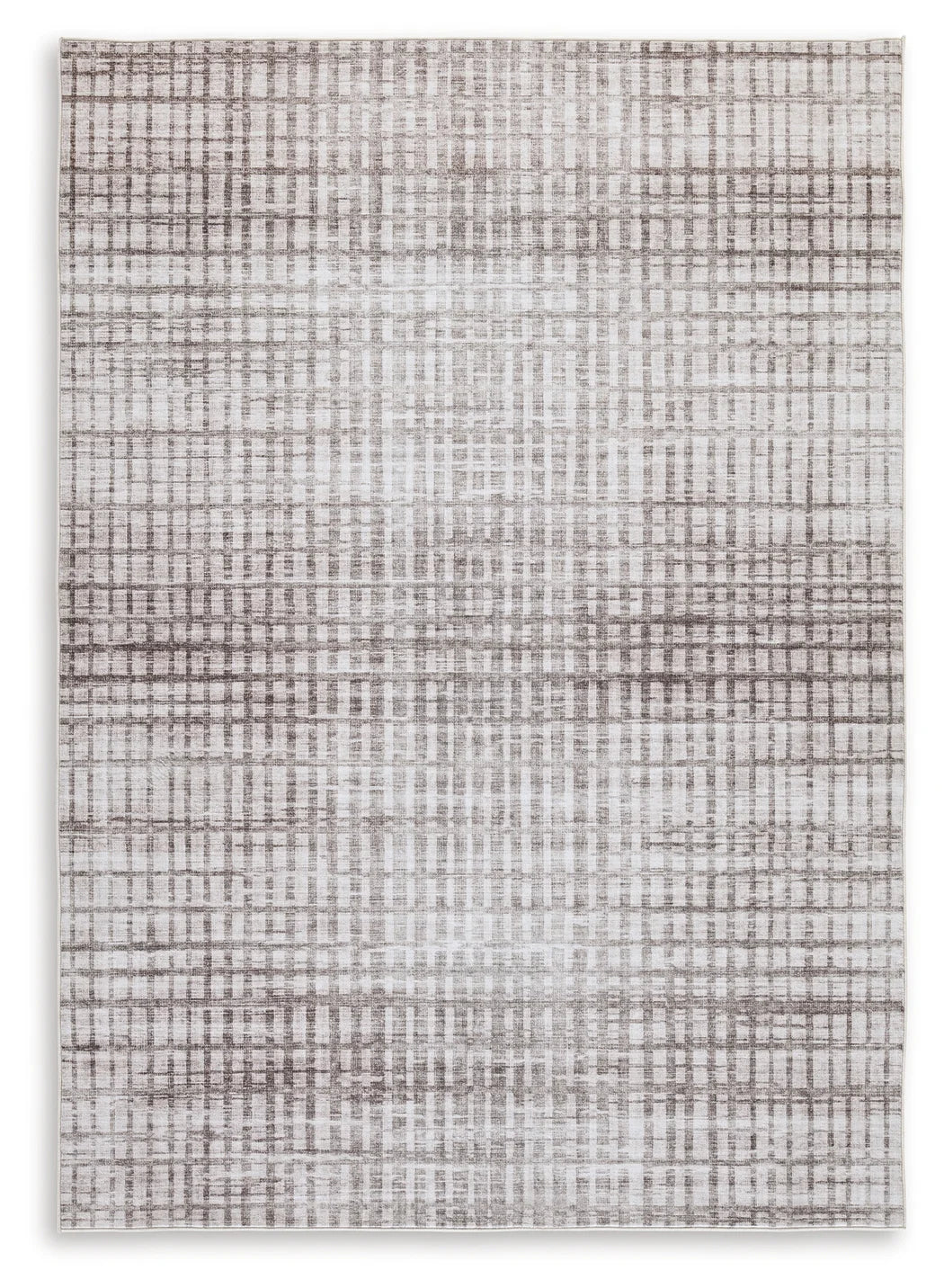 Moorhill - Cream / Taupe - Medium Rug - 5' x 7'