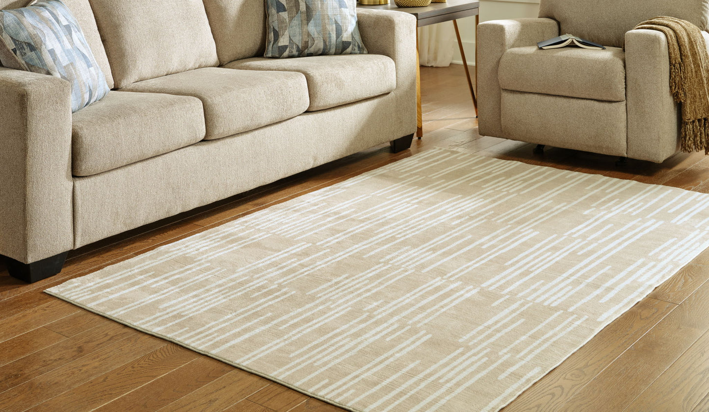 Ardenville - Tan / Cream - Medium Rug - 5' x 7'