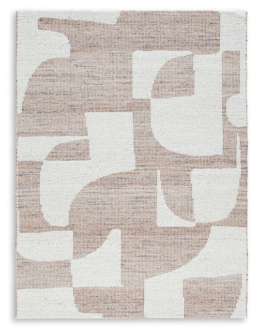 Brynnfield - Beige / Brown - Large Rug - 8' x 10'