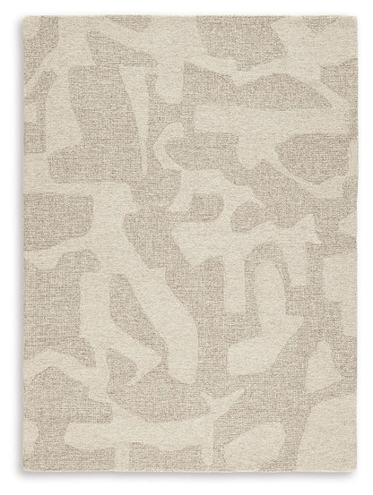 Ladonia - Linen / Taupe - Large Rug - 8' x 10'