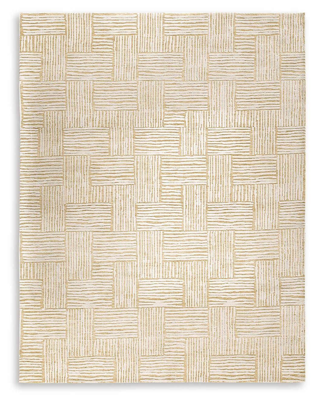 Adanmund - Beige / Caramel - Large Rug - 8' x 10'