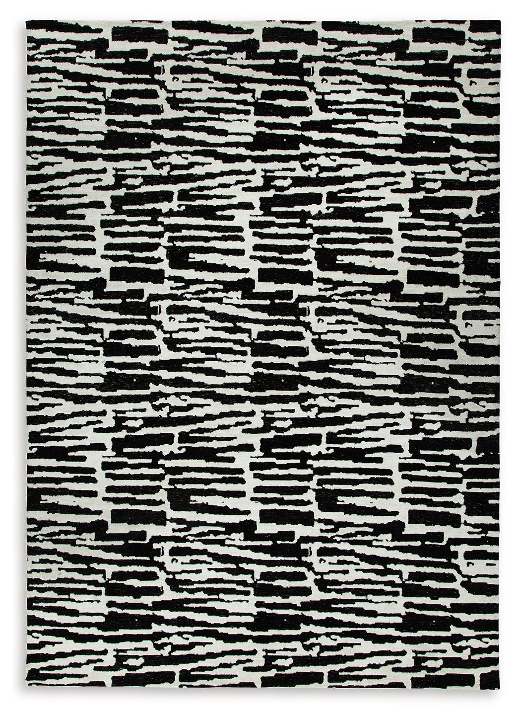 Bramshaw - Black / Ivory - Extra Large Rug - 10' x 14'