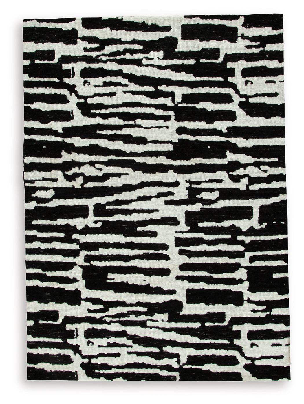 Bramshaw - Black / Ivory - Medium Rug - 5' x 7'