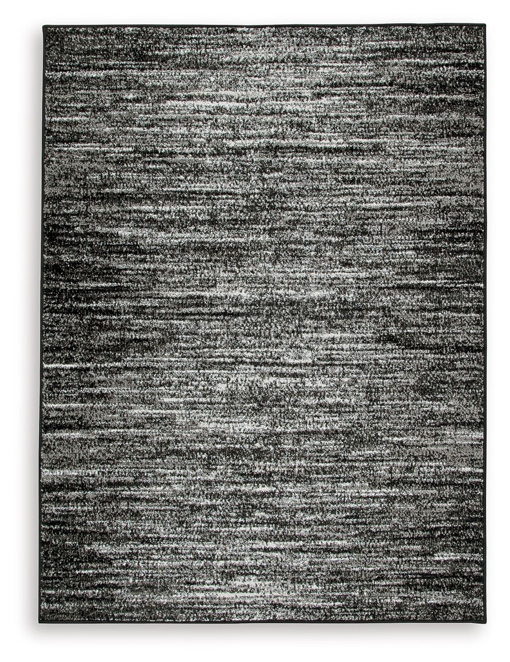 Abageal - Black / White - Medium Rug - 5' x 7'