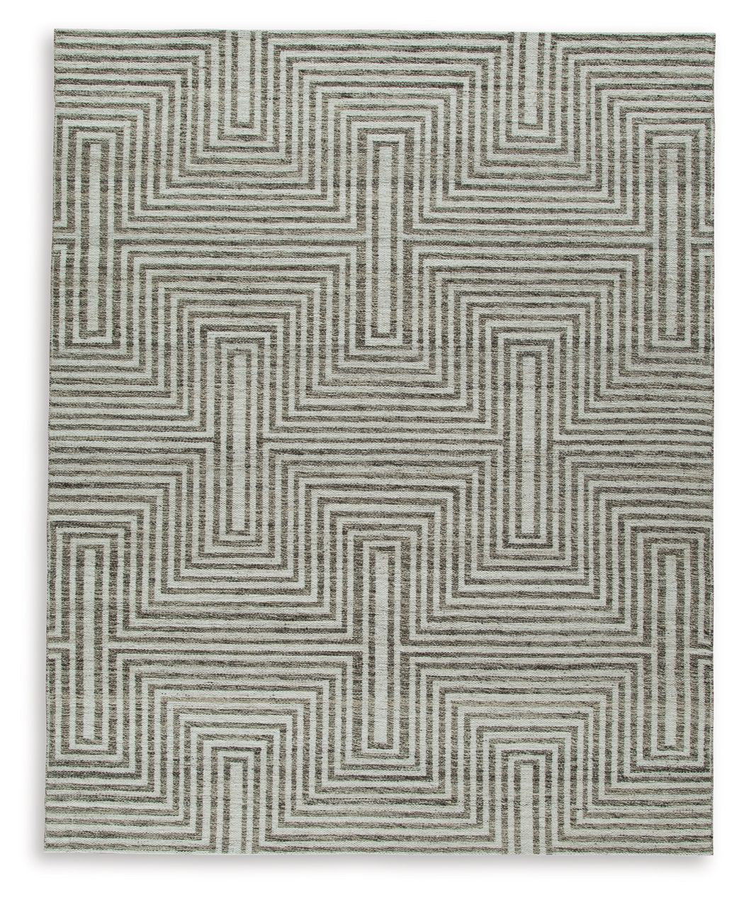 Jossen - Ivory / Gray - Large Rug - 8' x 10'