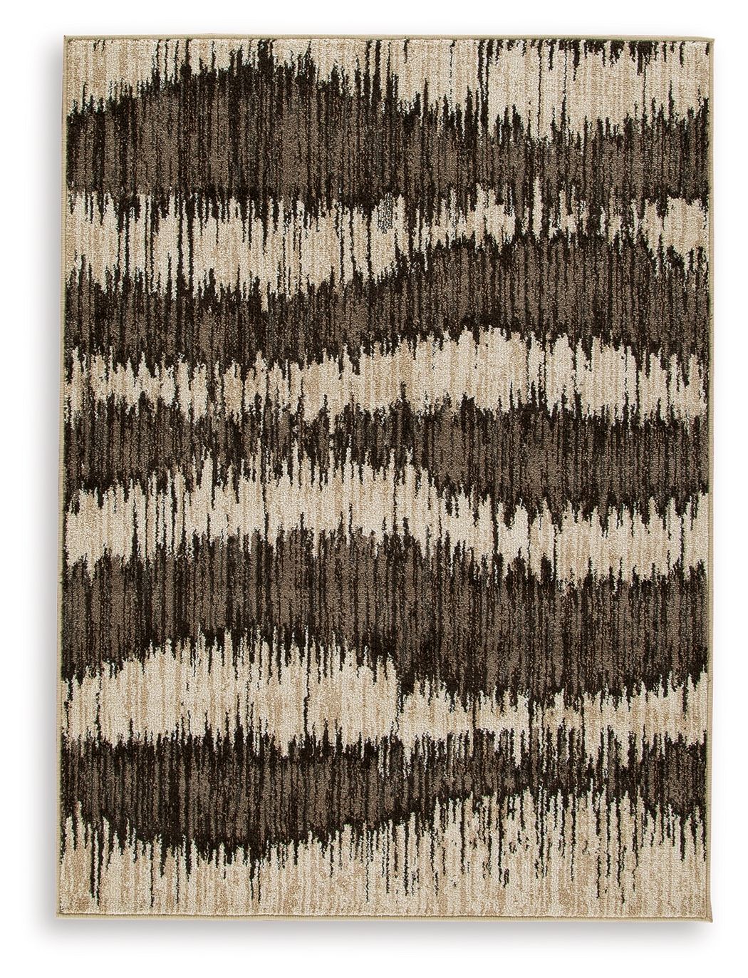 Keradon - Cream / Brown - Medium Rug - 5' x 7'